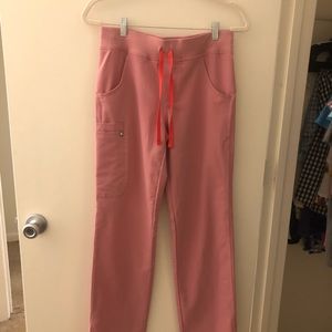 FIGS Chalk Pink Scrub Pants Size XS